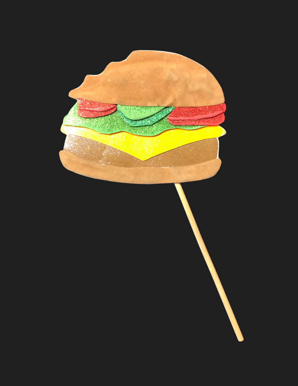 Hamburger Photo Booth Prop