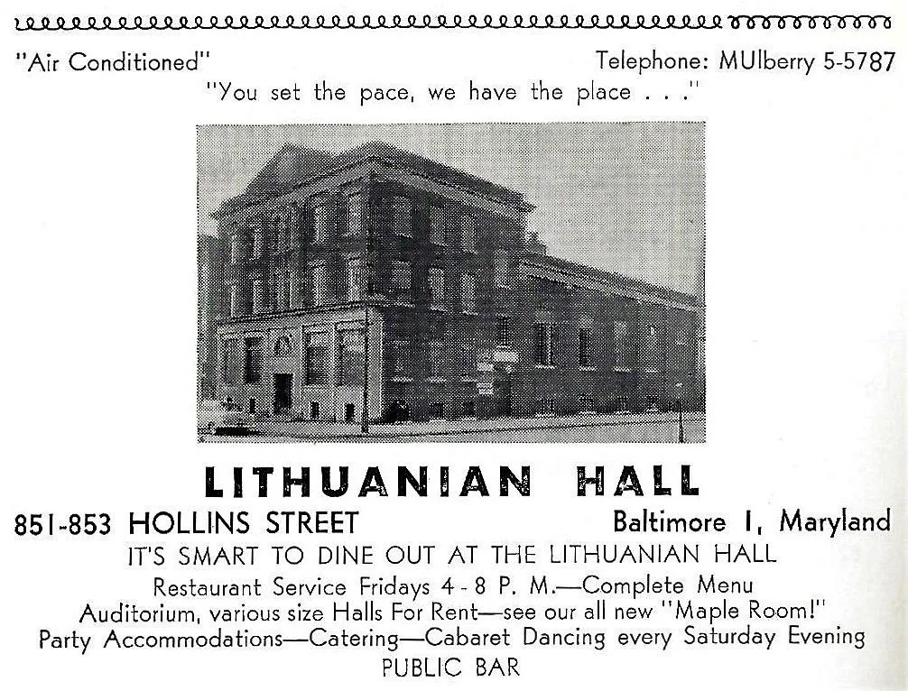 Advertisement from 1956