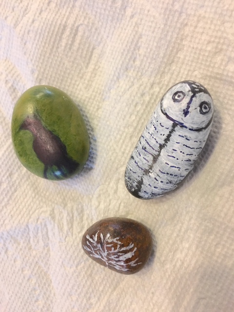 OWL Painted Rocks led by Darlene Hagopian