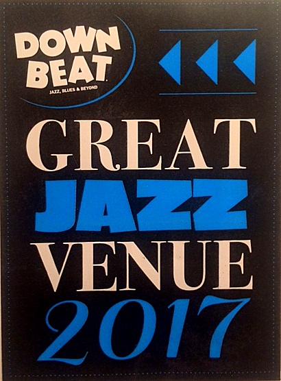 downbeat best jazz venue award.JPG