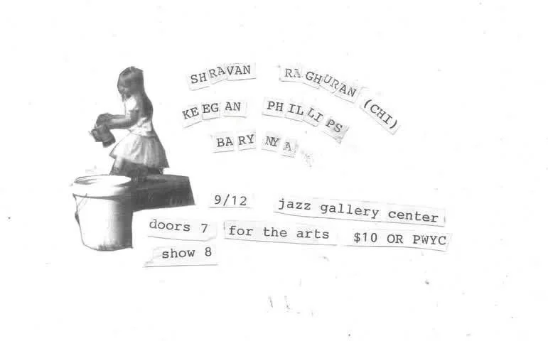 CANCELED: Shravan Raghuram (Chicago, IL) + Keegan Phillips + Barynya