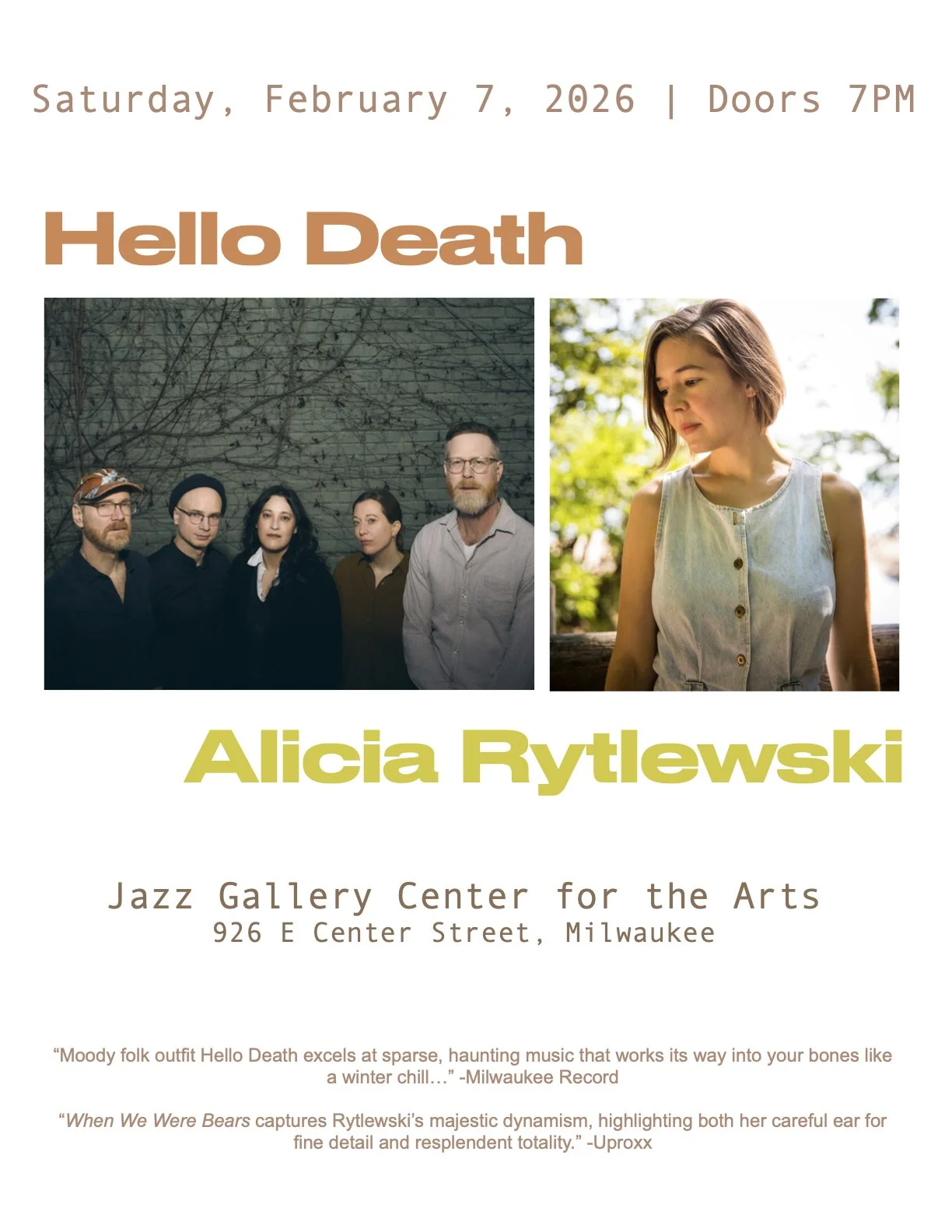 Hello Death + Alicia Rytlewski