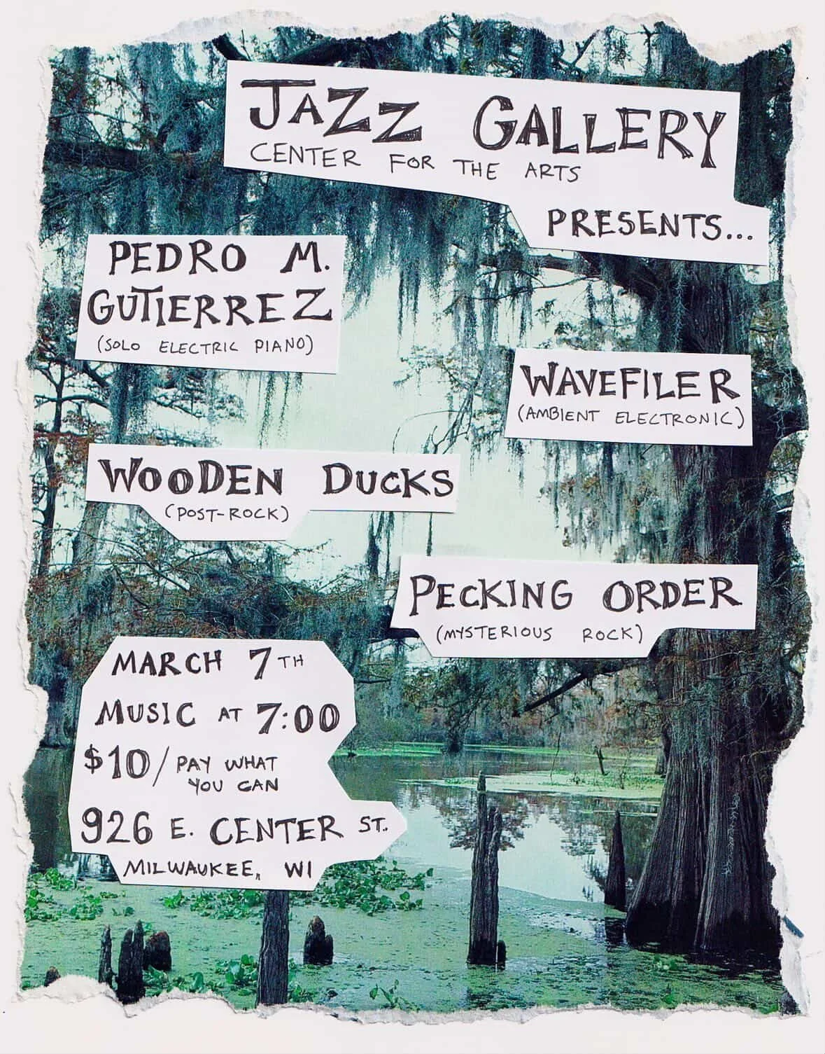 Wooden Ducks + Pedro M Gutierrez + Pecking Order + Wavefiler