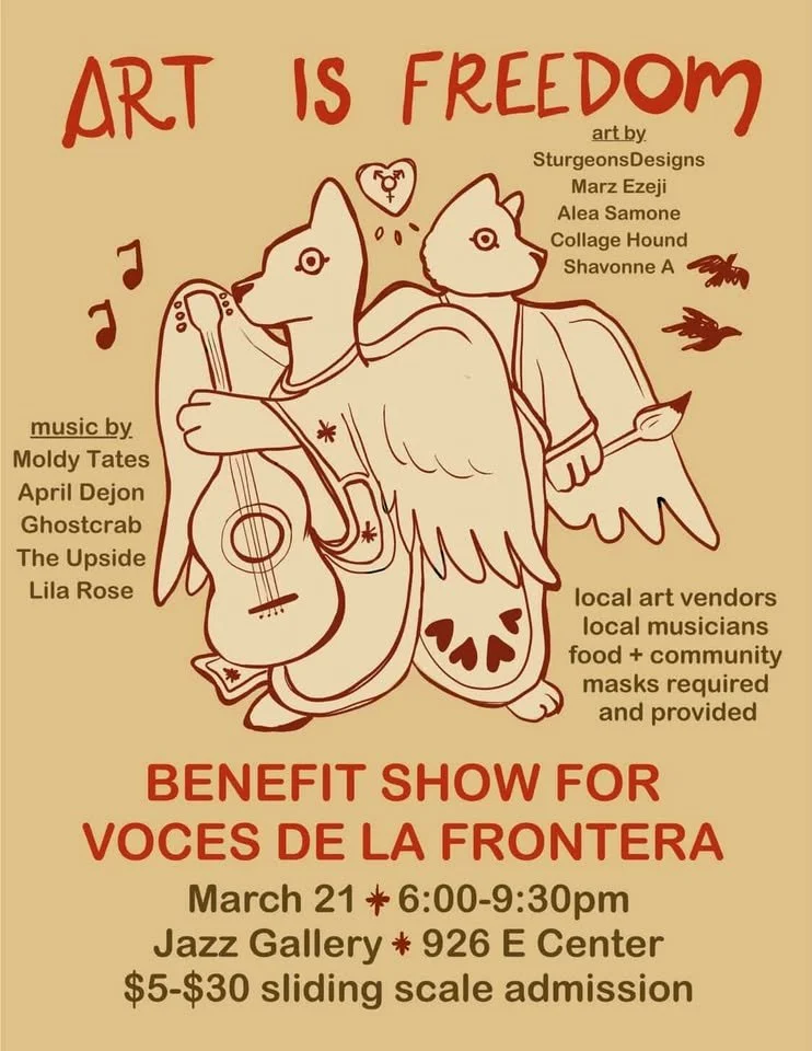 Art is Freedom: Benefit Show for Voces de la Frontera