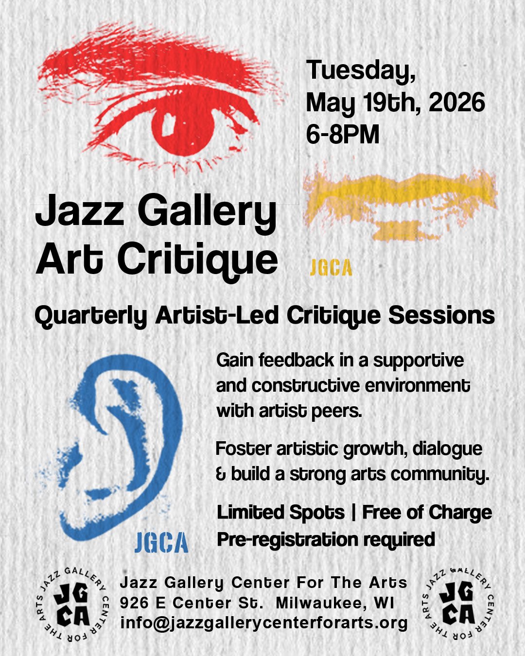 Jazz Gallery Art Critique Session