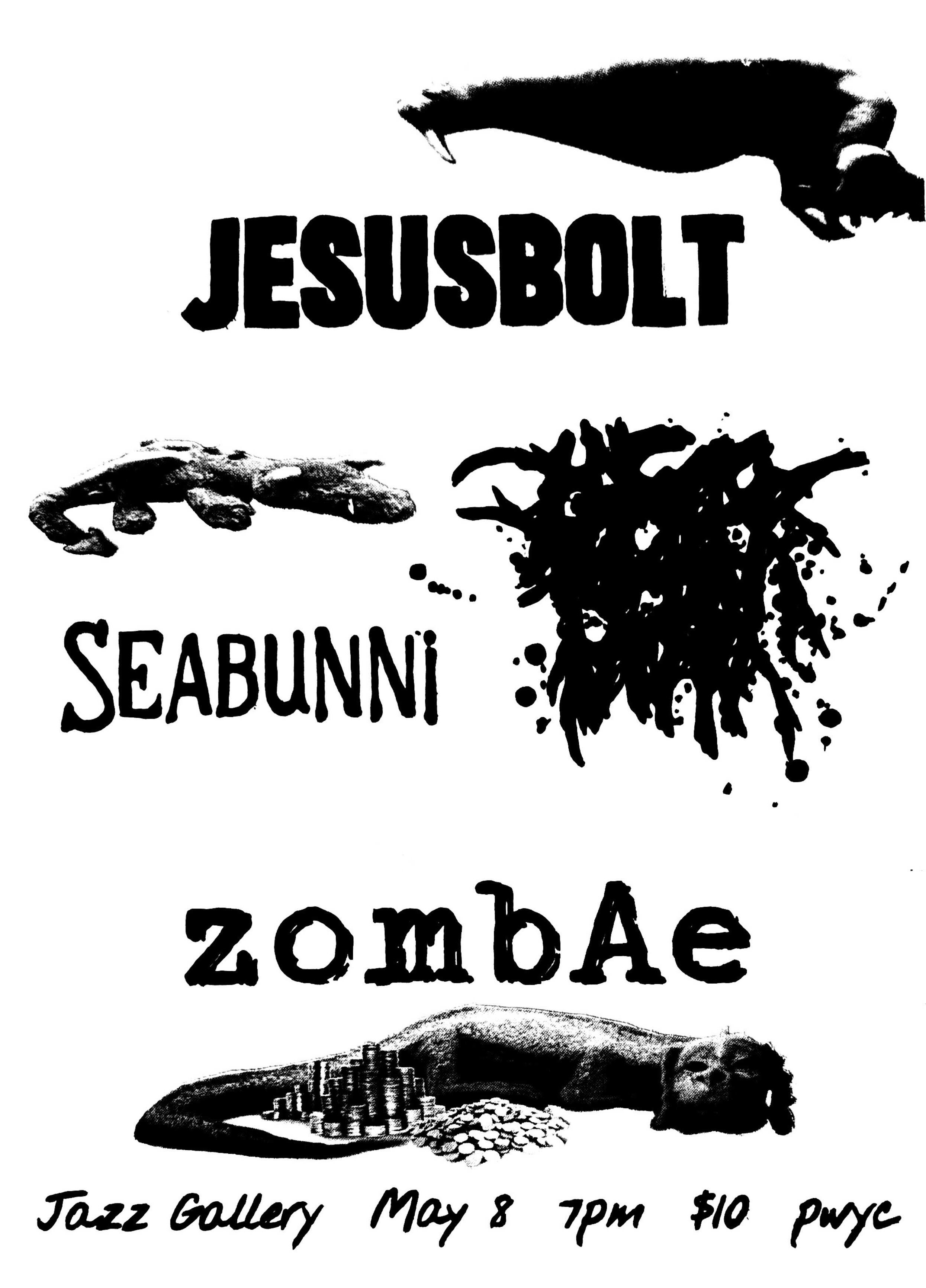 Jesus Bolt + SeaBunni + zombAe