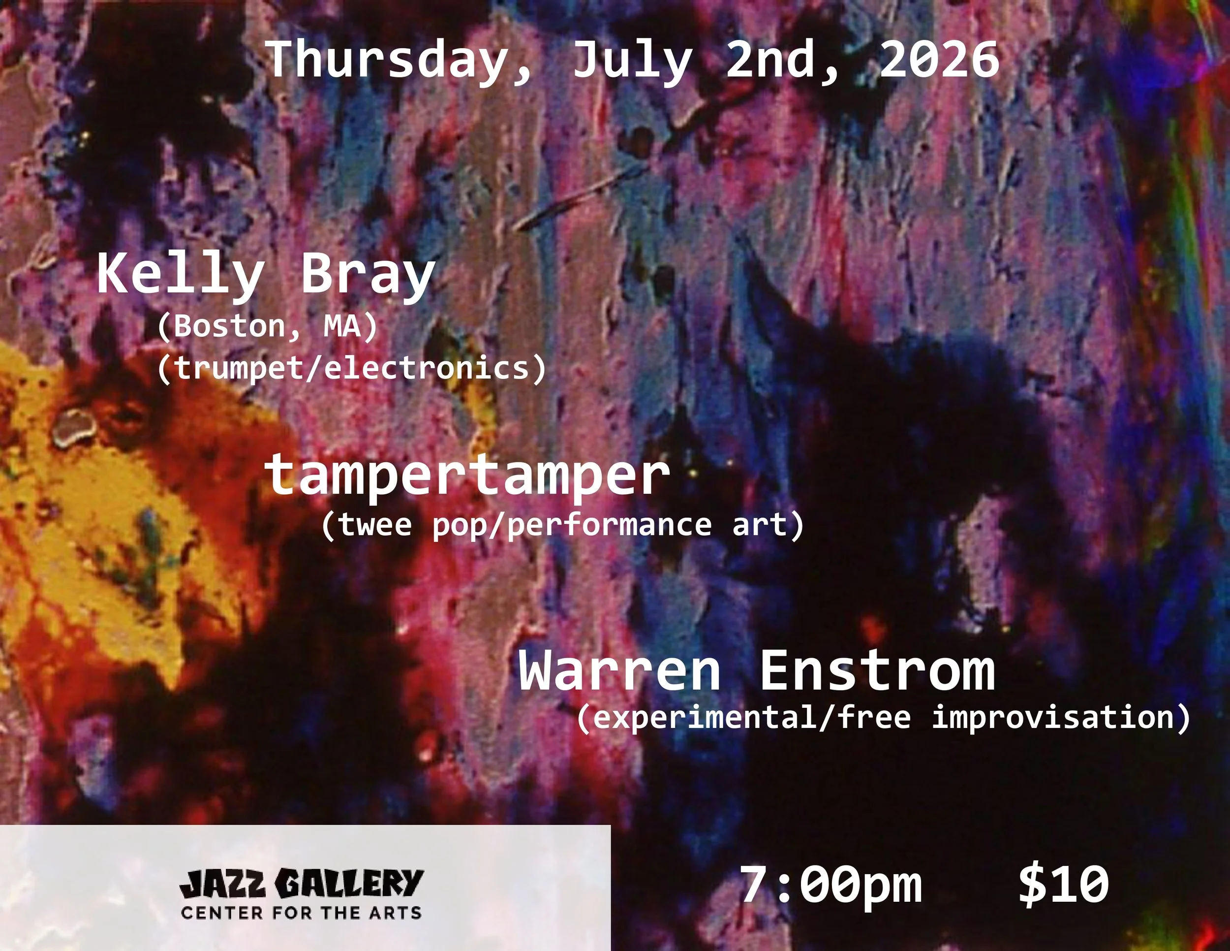 Kelly Bray (NYC) + tampertamper + Warren Enstrom