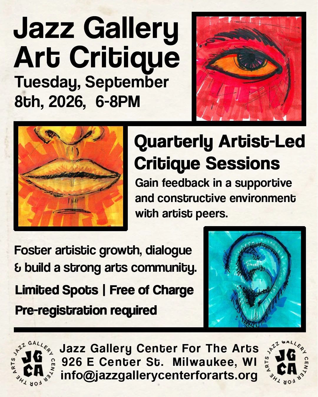 Jazz Gallery Art Critique Session