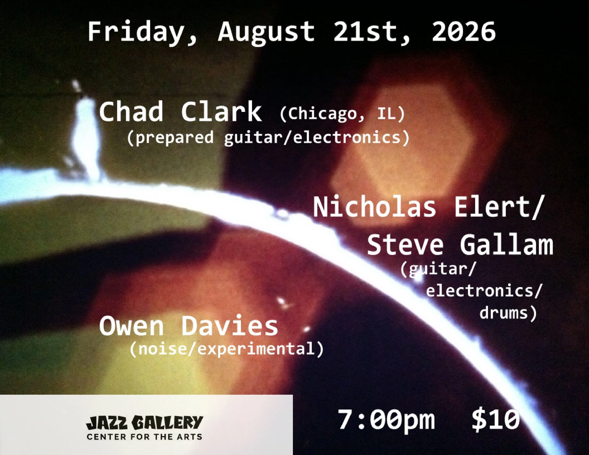 Chad Clark + Nicholas Elert/Steve Gallam + Owen Davies