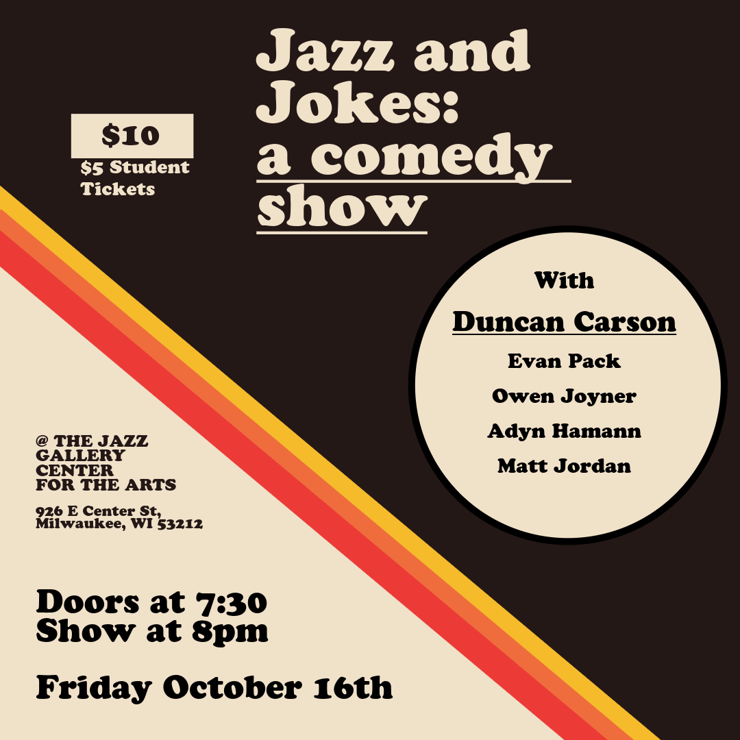 Jokes and Jazz: A Comedy Show