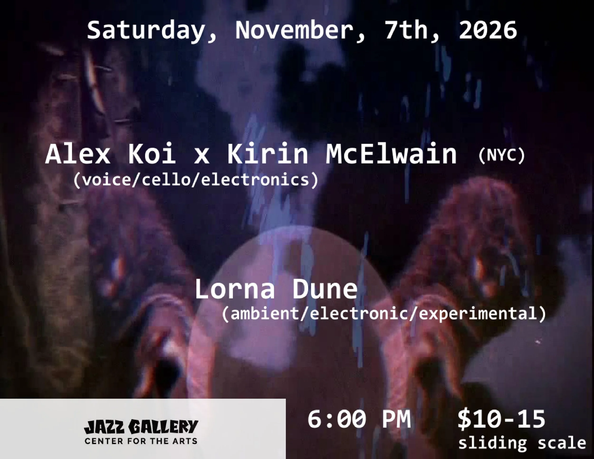 Alex Koi/Kirin McElwain (NYC) + Lorna Dune
