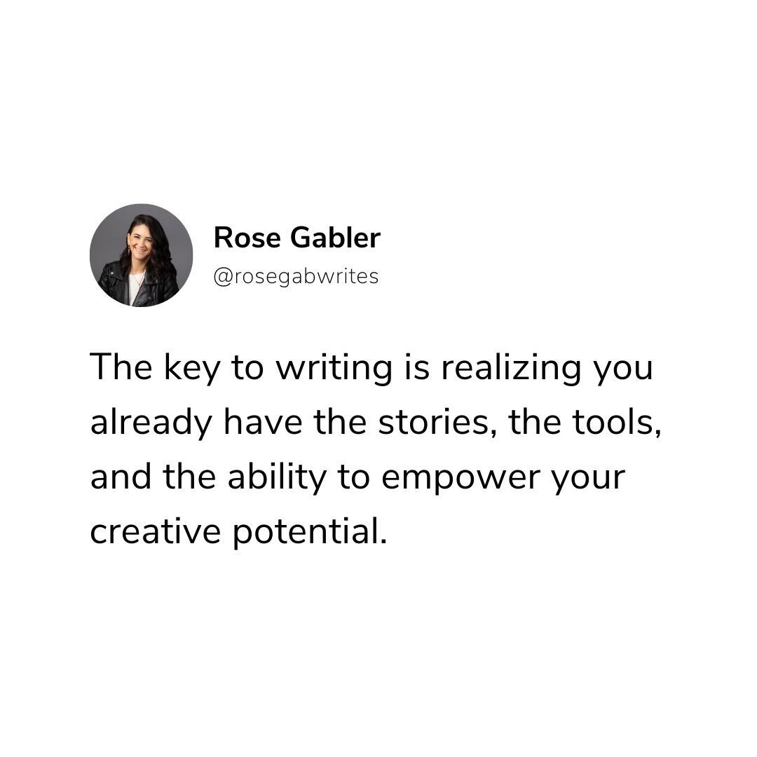 You are human. 

As a human, you were born with everything you need to express yourself through writing! 

Don't believe me? 

Try it.

#9tothrive #makersgonnamake #boldbraveyou #writeeveryday #writetoday #authorsofig #writeabook #selfpublish #writin