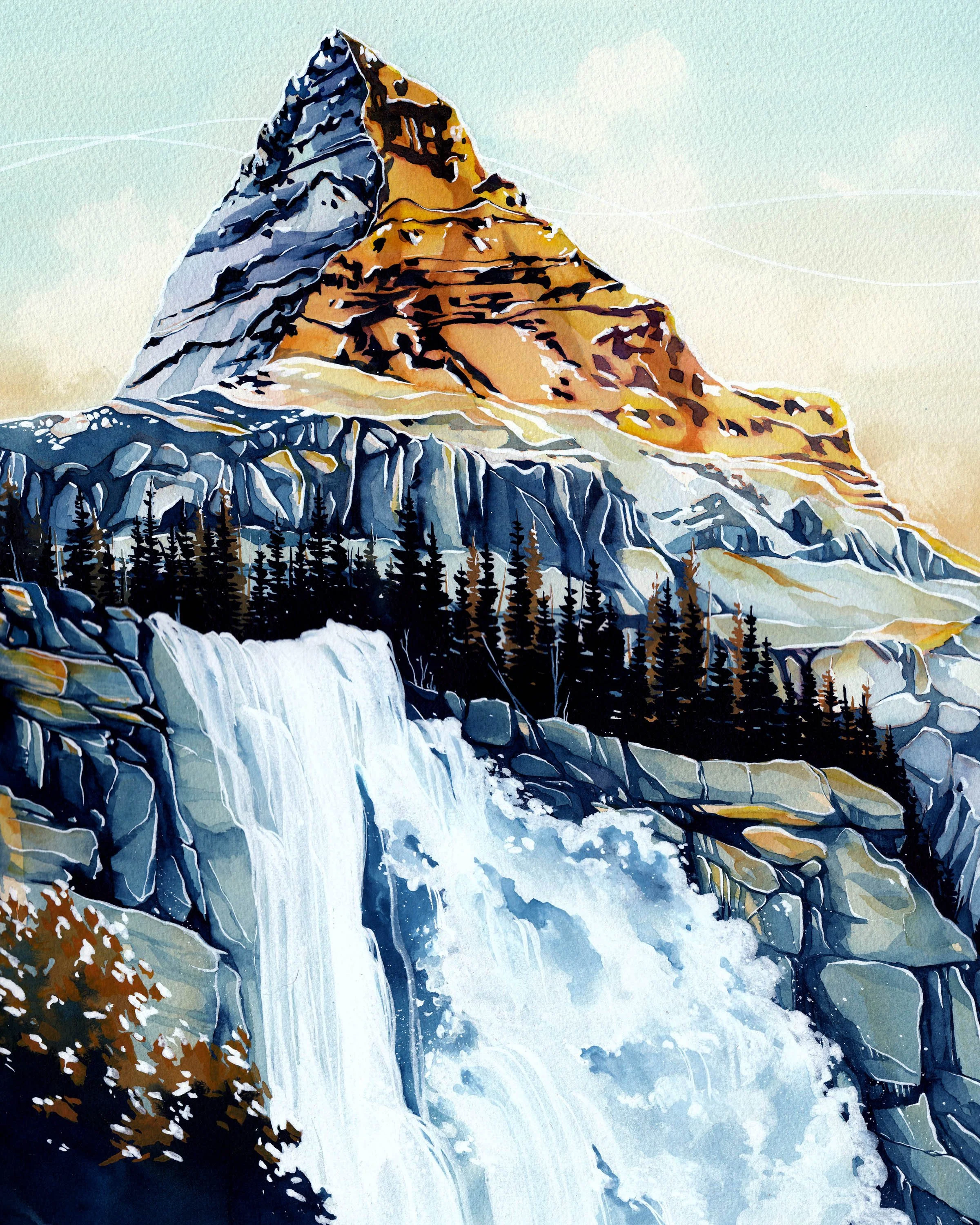 Emperor Falls - Mt Robson