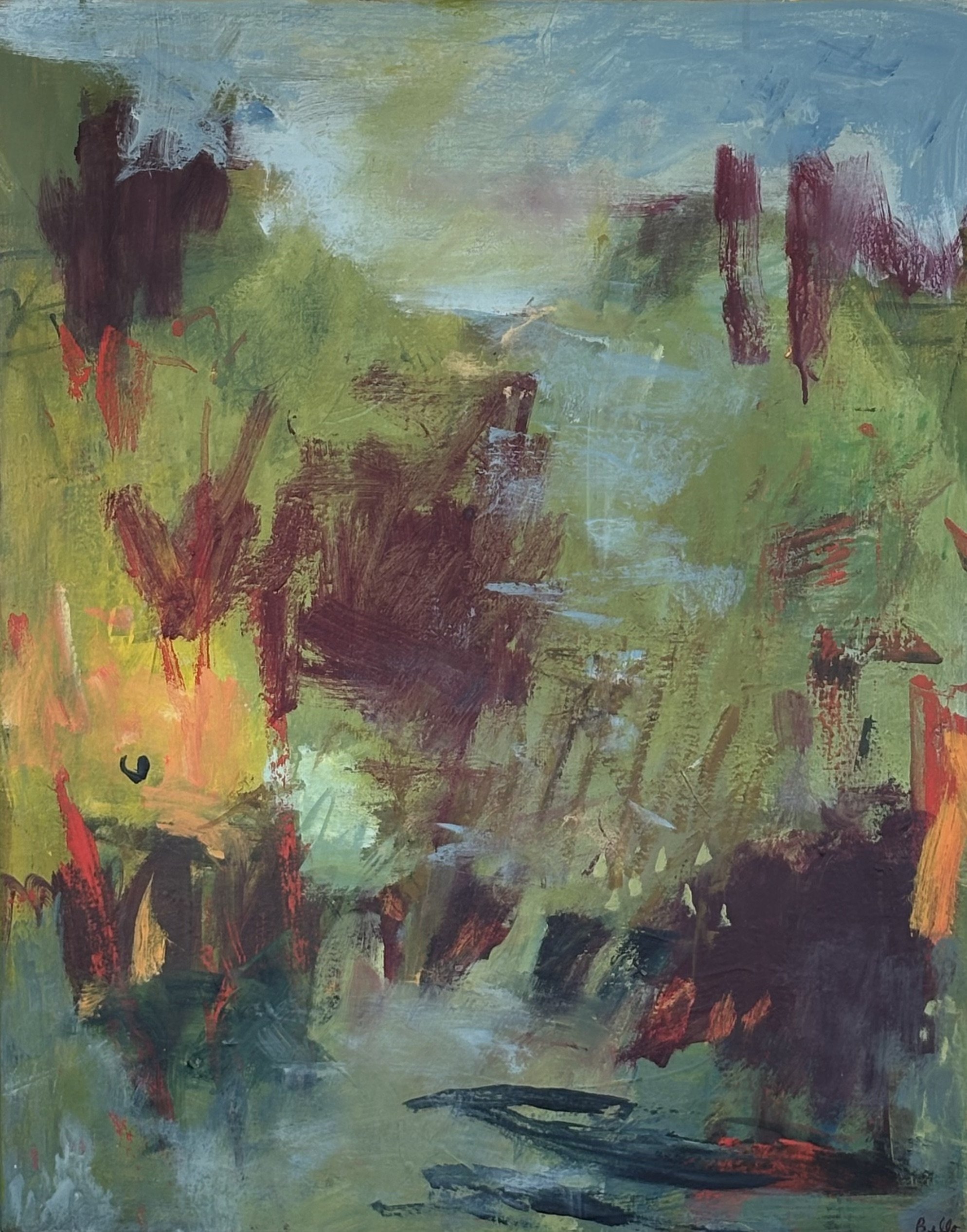 Morning Dew, 30"x24"