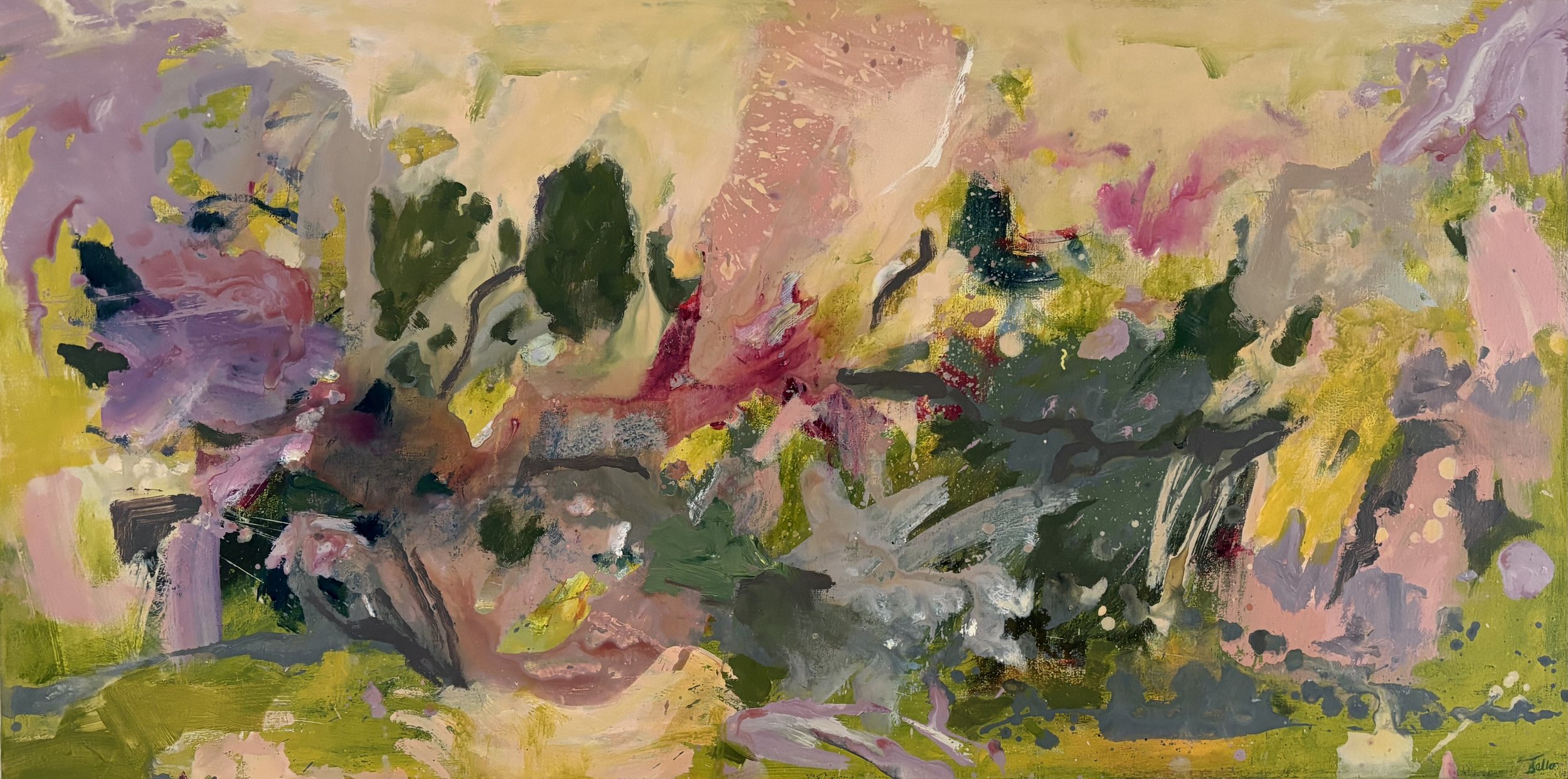 Whirlwind, 24"x48"