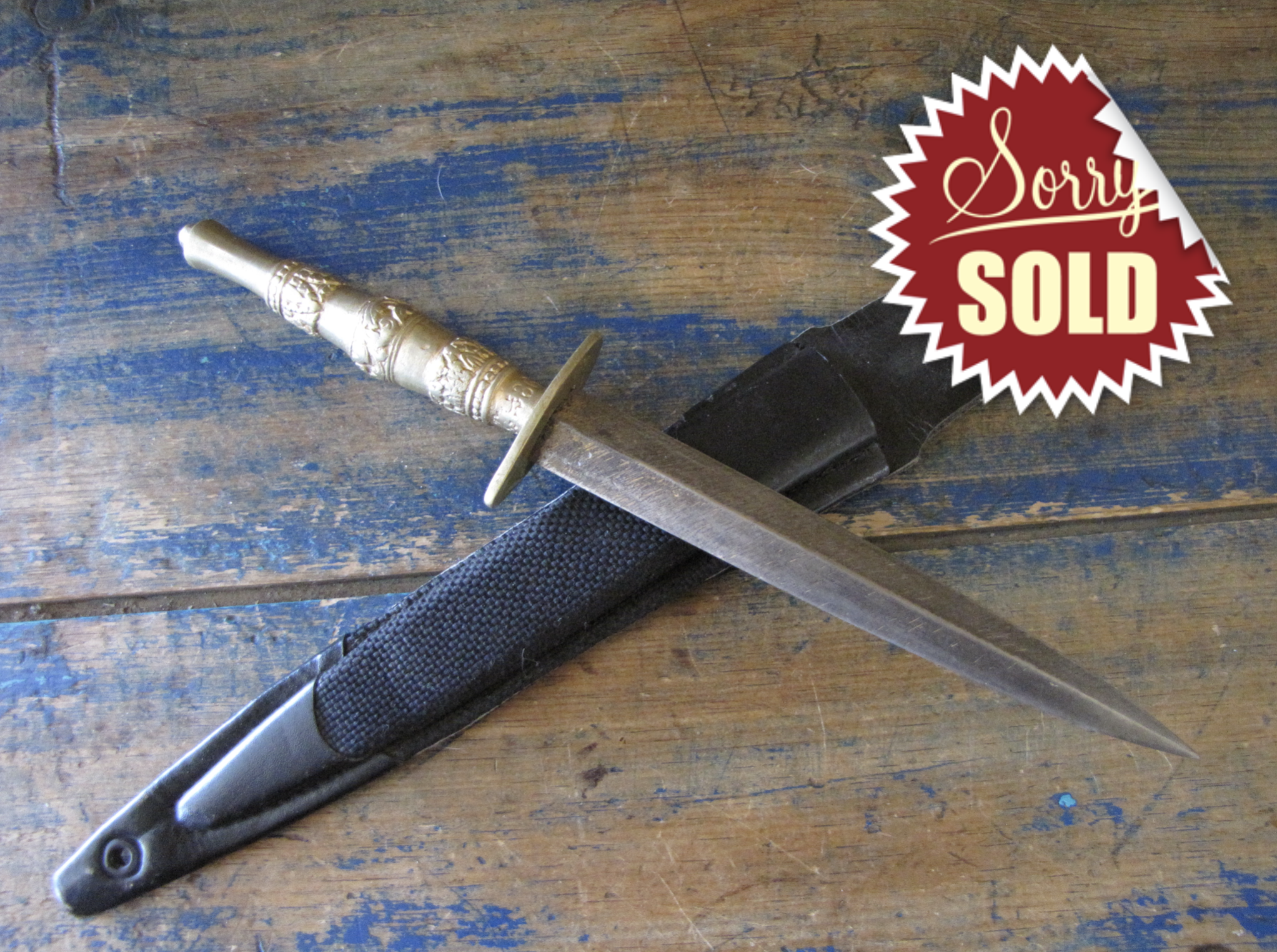 For Sale — The Fairbairn Sykes Fighting Knife
