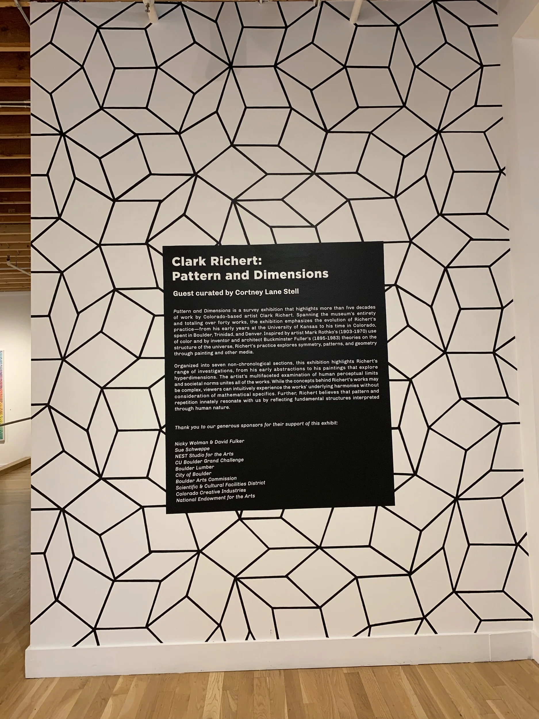 Clark Richert: Pattern and Dimensions 