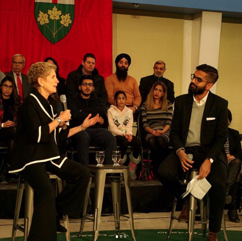  Nav with Former Premier of Ontario Kathleen Wynne 