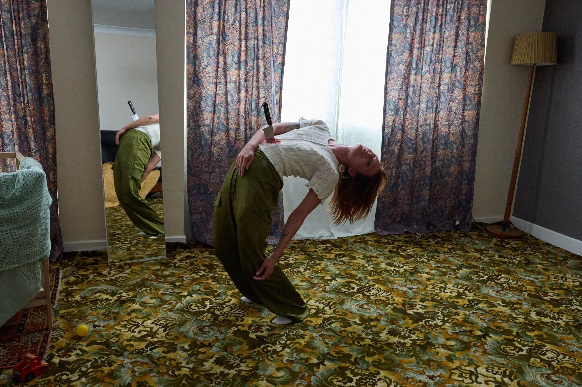  Unit still from short film  Fight or Flight , written and directed by Cass Virdee. 
