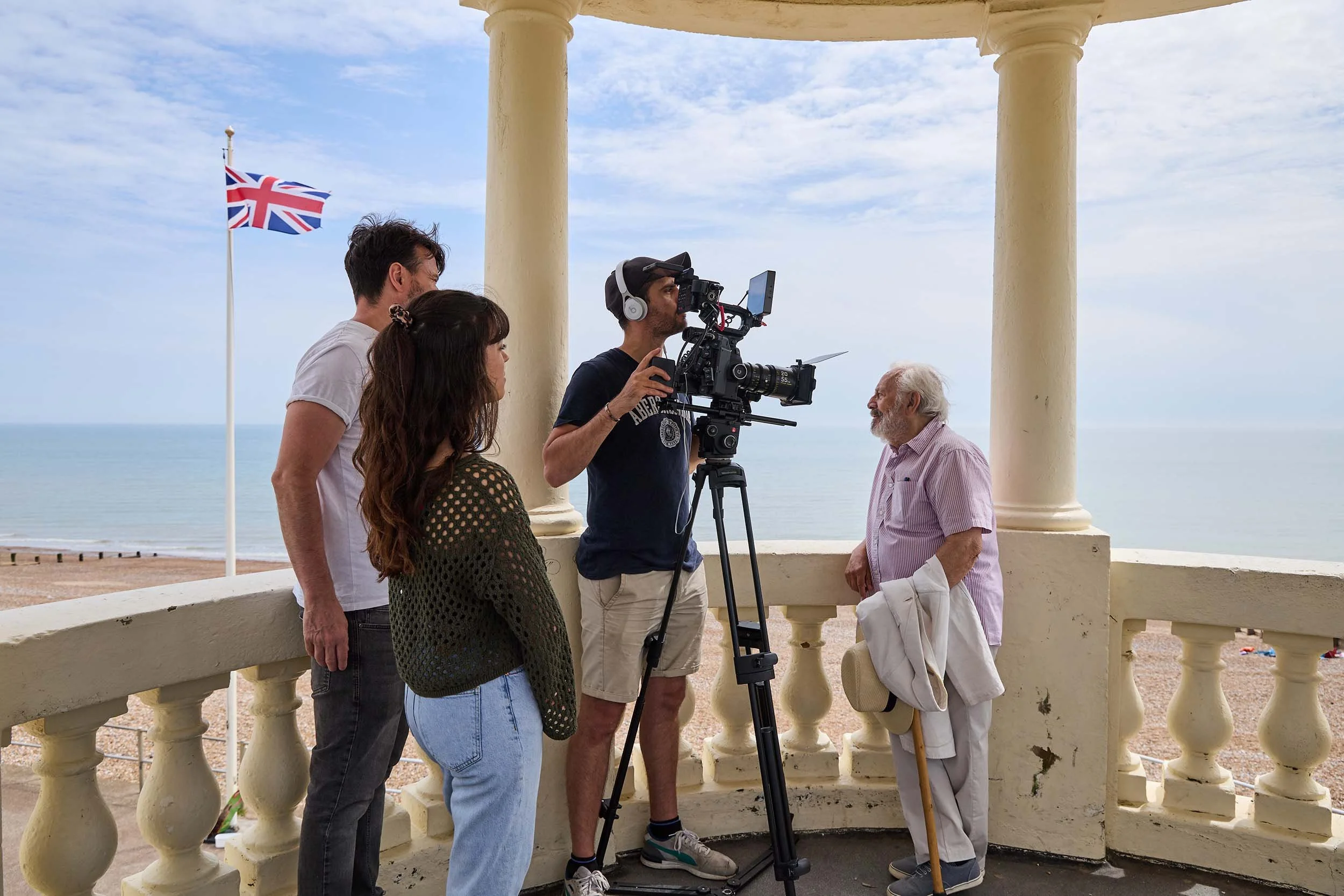  Behind the scenes image from short film  Dear Mr Williams , directed by Stefania Aronica. 