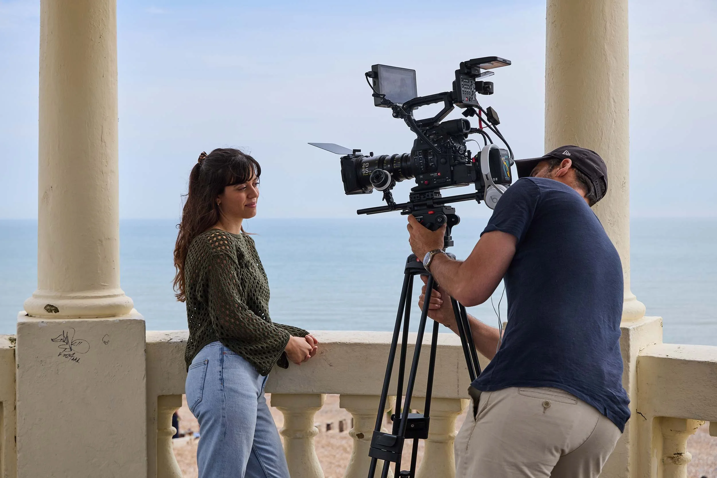  Behind the scenes image from short film  Dear Mr Williams , directed by Stefania Aronica. 