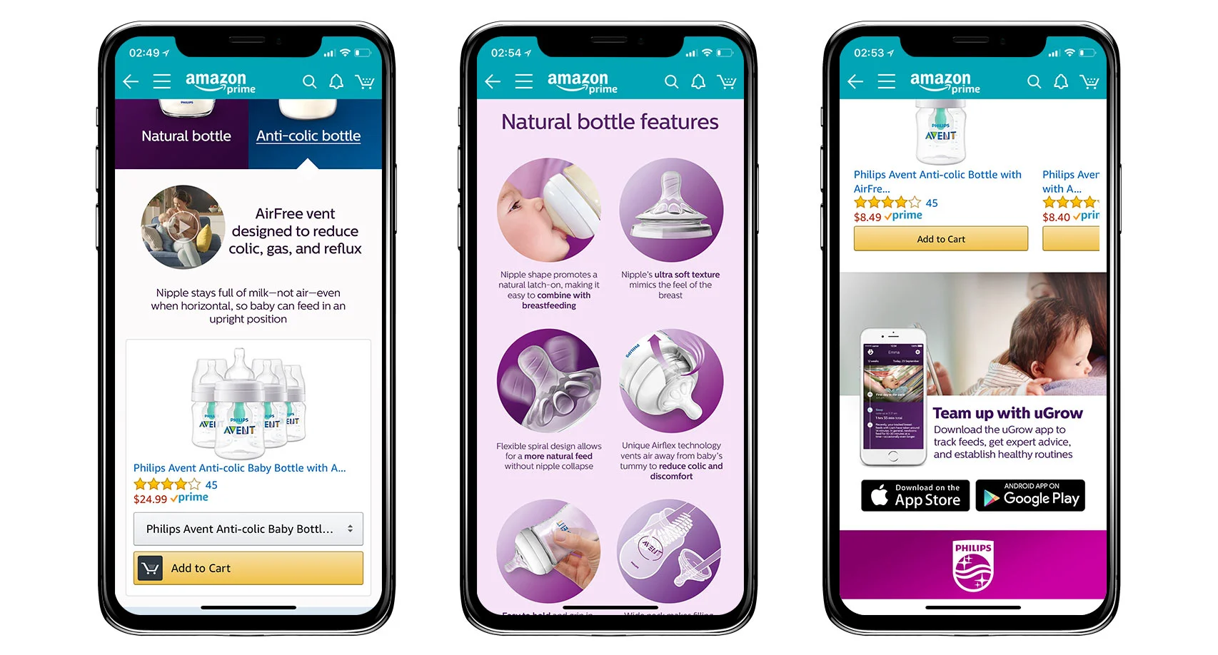 Mobile Campaign Landing page, Digital