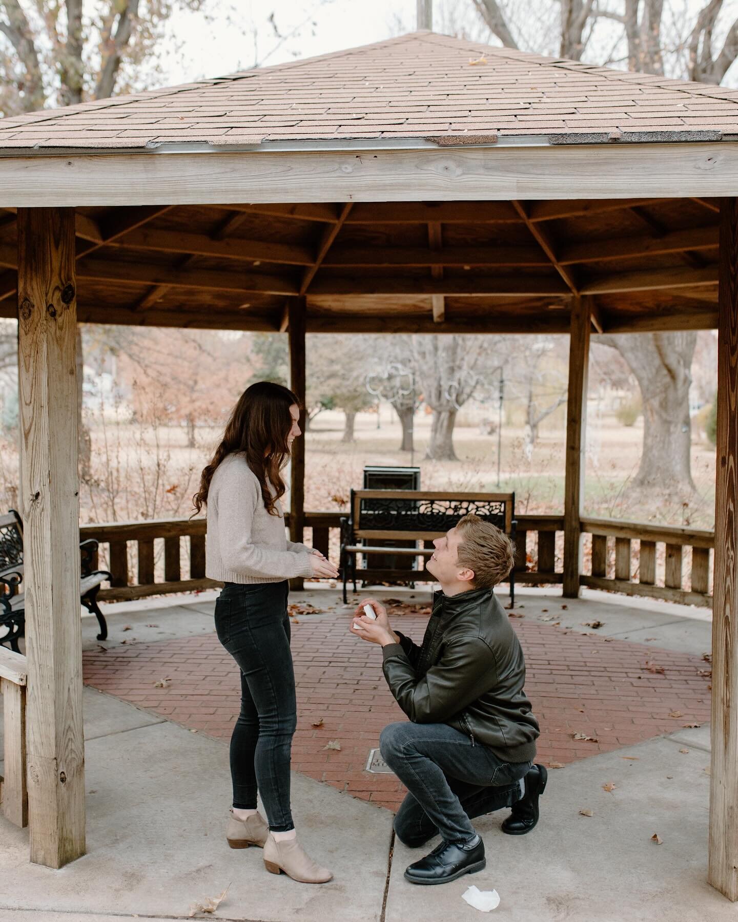 Best weekend ever - Isaac and Jaylin are engaged!! Never getting over how sweet this moment was.