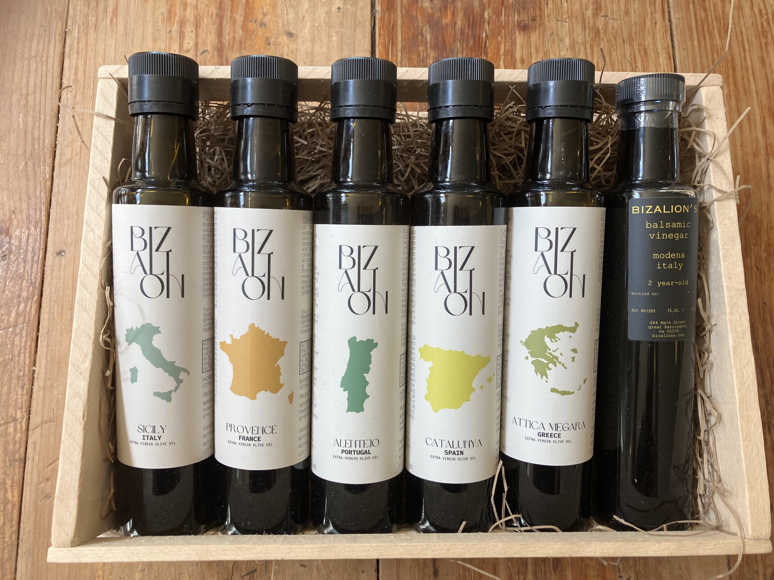 Olive Oil Sample Box