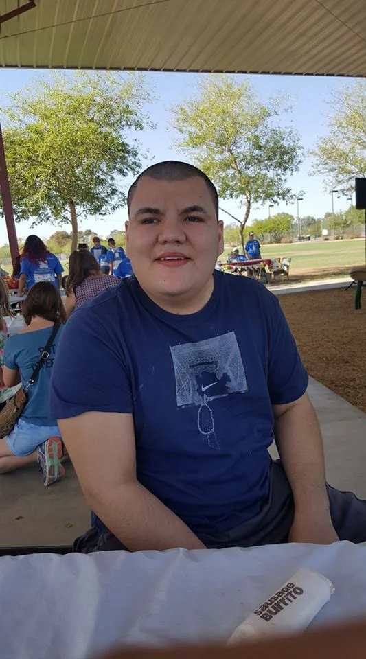 Jeremy Manjarrez. Pastor Gabe’s son. He enjoys watching Super Mario, Pixar, and Dreamworks movies. He loves listening to music. He also occasionally enjoys greeting people at the door at church.