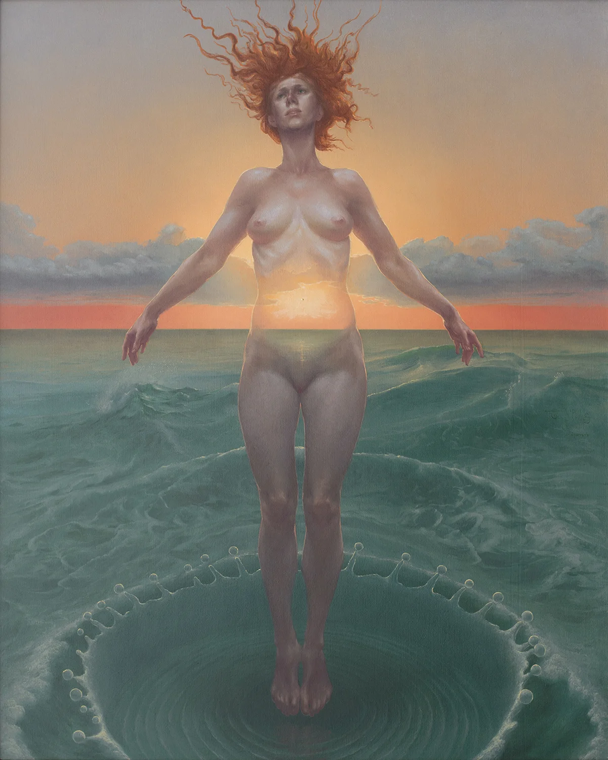 The Anadyomene (the rising)