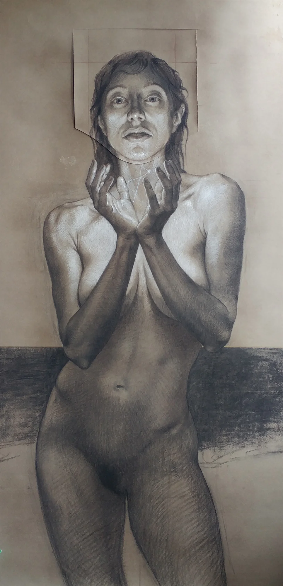 Preliminary drawing for "Voice (Twilight)"