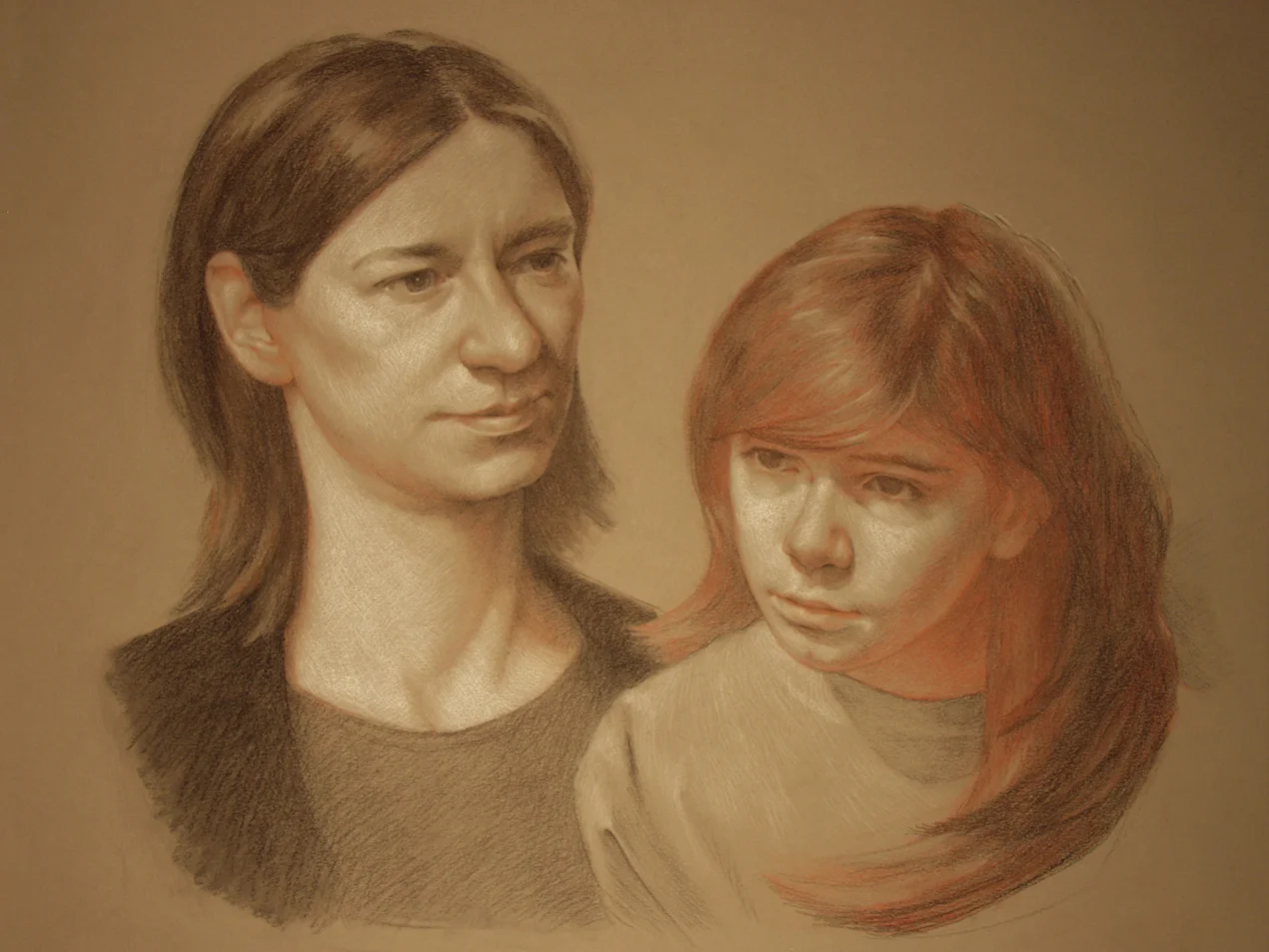 Anna and Coltrane (Mother and Son)