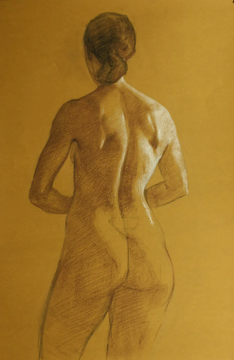 Study of a Woman's Back