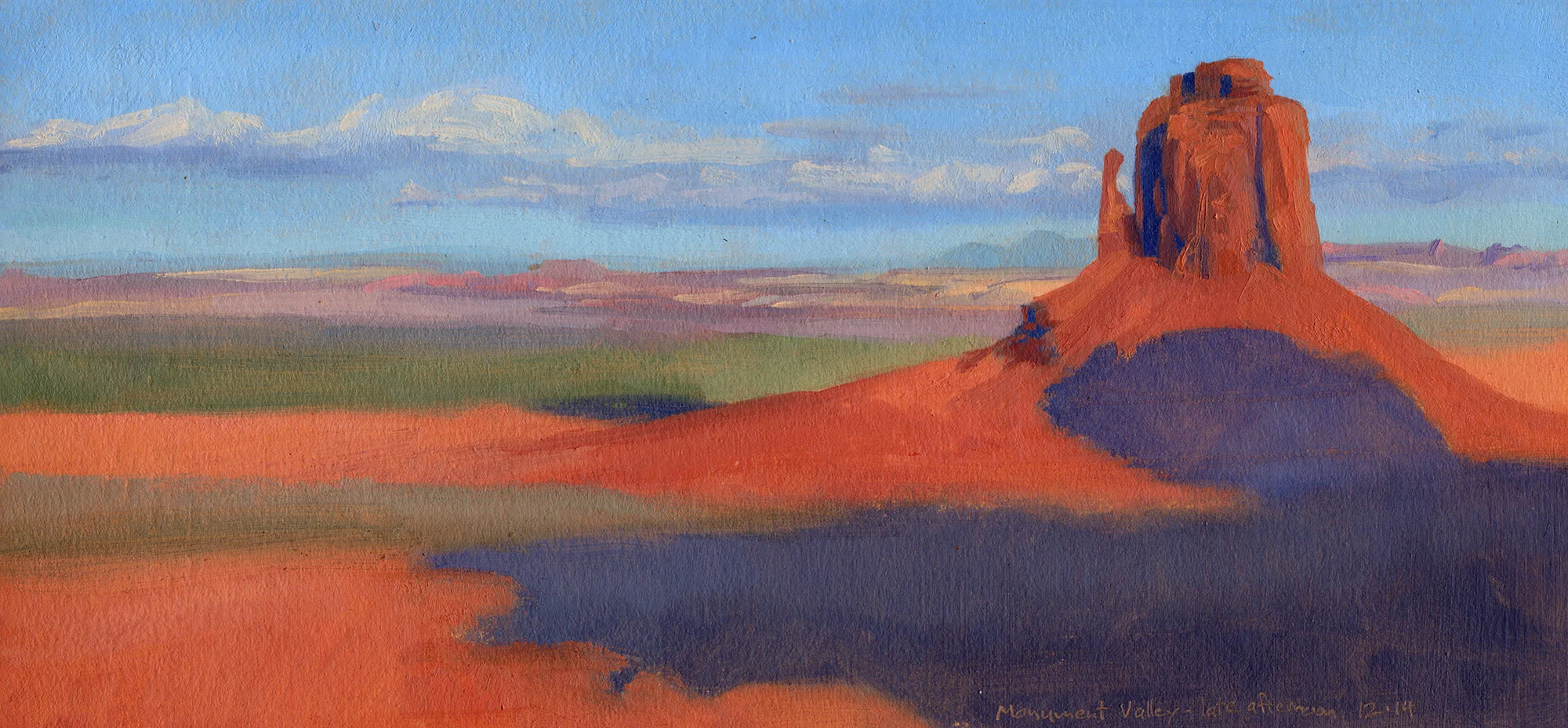 Monument Valley Mitten at Dawn