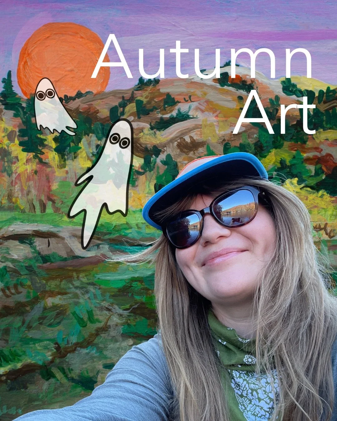 The creative juices are directly proportional to the changing leaves. I don&rsquo;t make the rules. 🍂

#blueridgemountains #hendersonvillenc #ashevilleartist #autumninthemountains #spookyseason