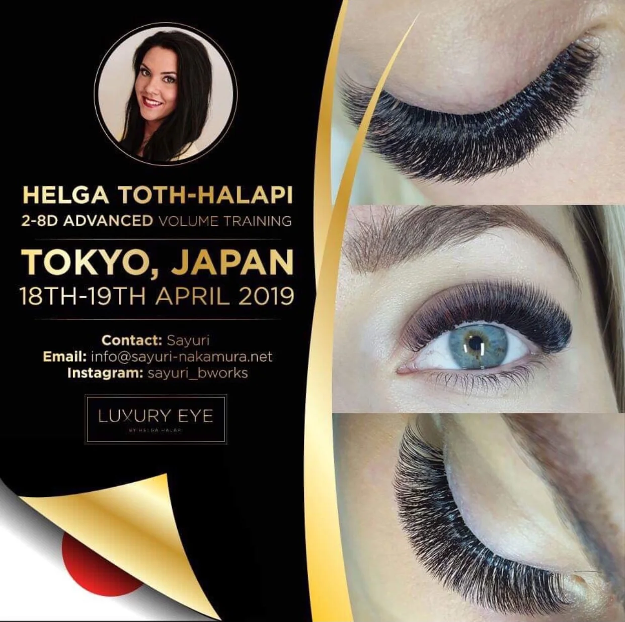 Helga Halapi 初来日！