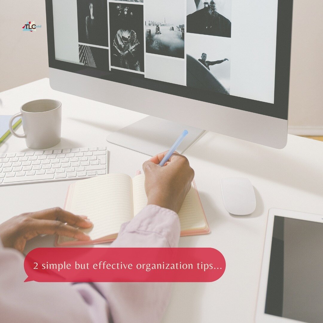 💫 2 SIMPLE BUT EFFECTIVE ORGANIZATION TIPS 💫 ⁠
⁠
1. use a planner. If you have tons of different commitments and find them jumbled in your brain, write them down! ⁠
⁠
2. Organize your thoughts in the notes app on your phone using different folders.
