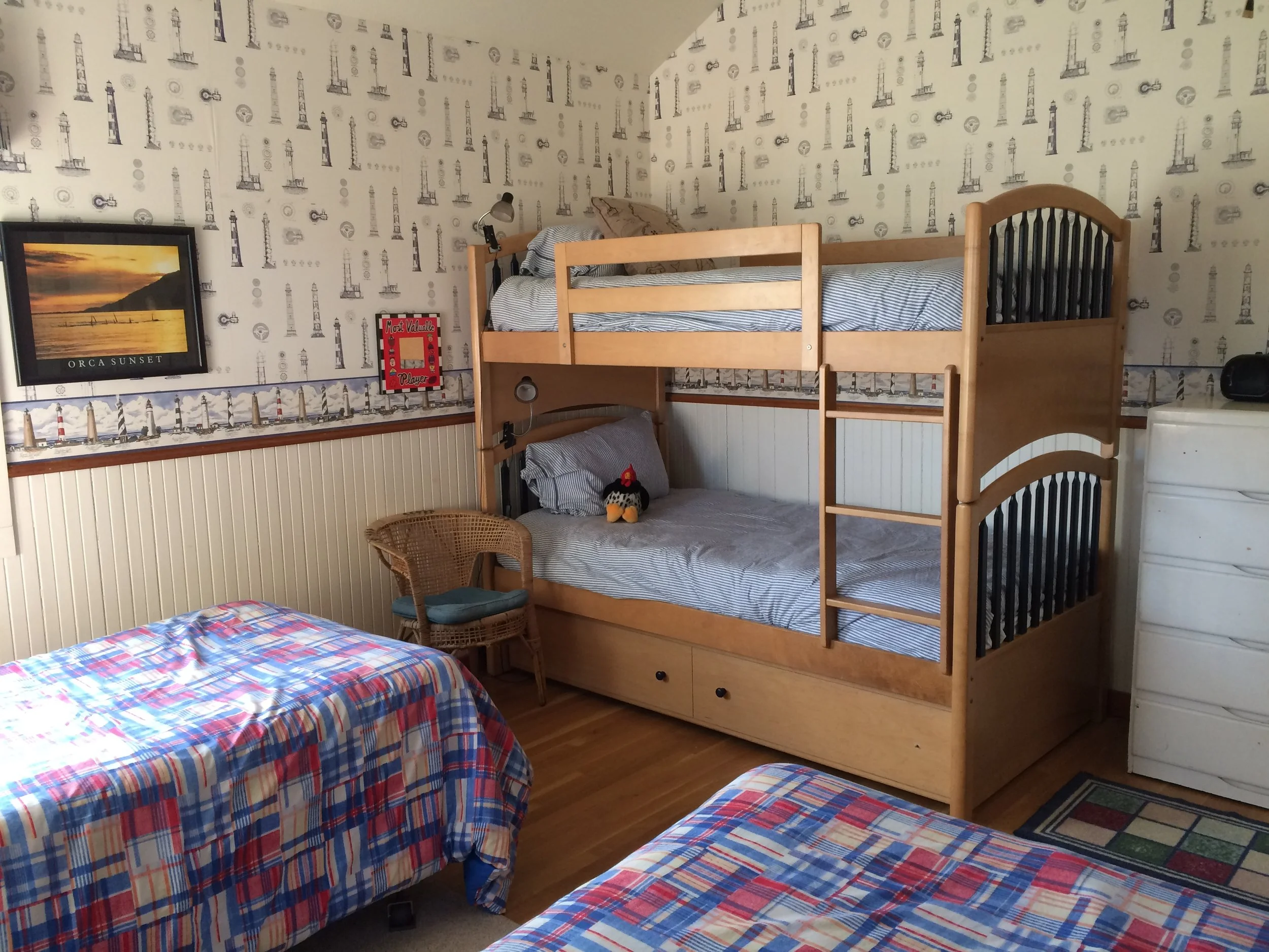 1st Bedroom: The Bunk Room