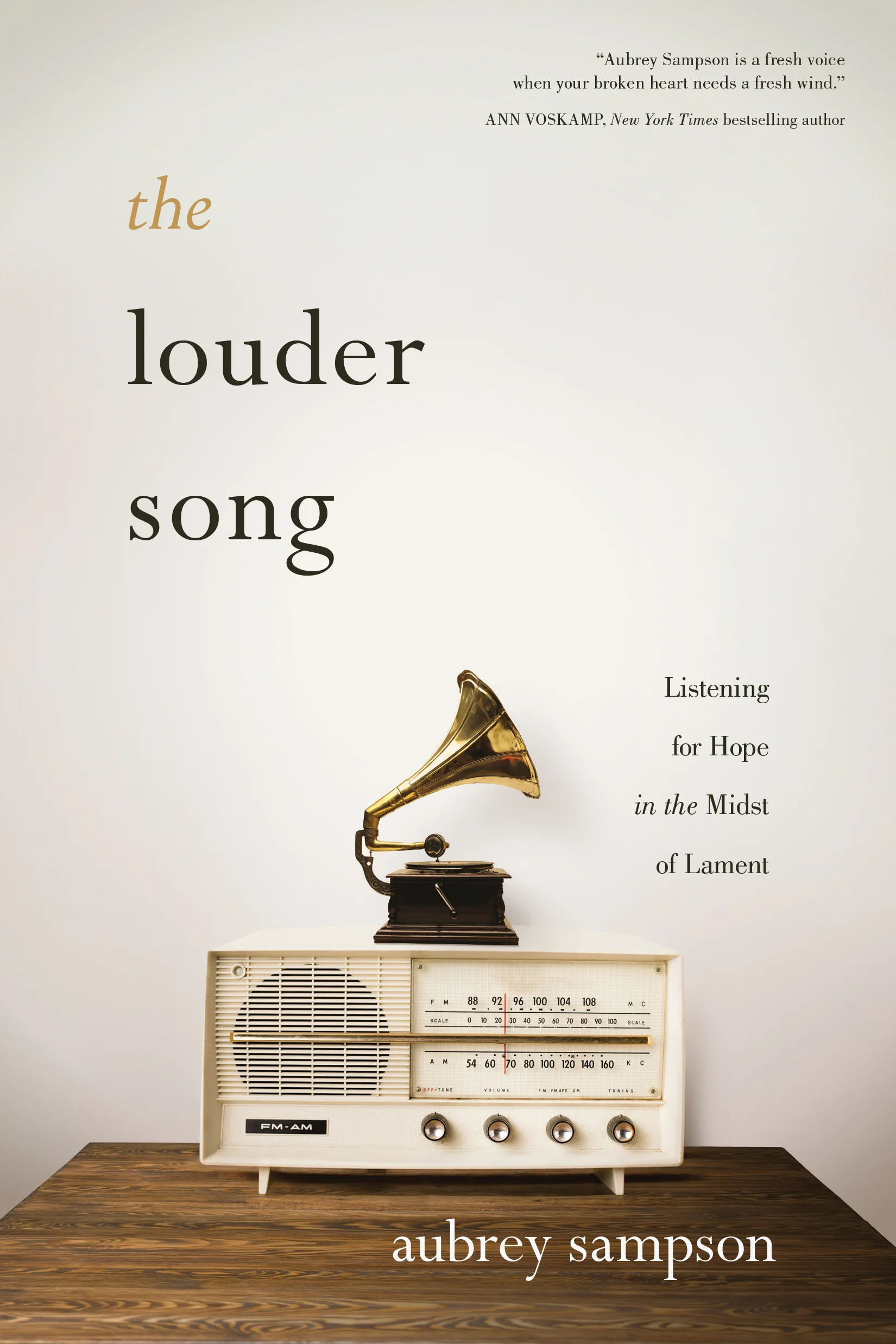 The Louder Song by Aubrey Sampson ISBN: 978-1-63146-902-2 Softcover: $15.99 February 2019 NavPress.com
