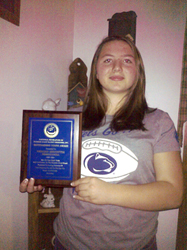 MORGAN KERSTETTER & HER YOUTH RECOGNITION AWARD 2012 