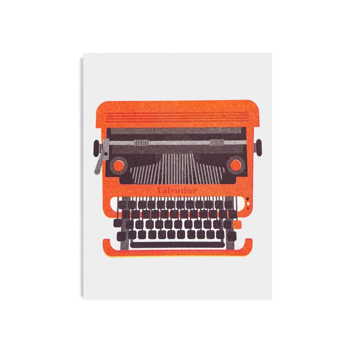 Typewriter Mini Card