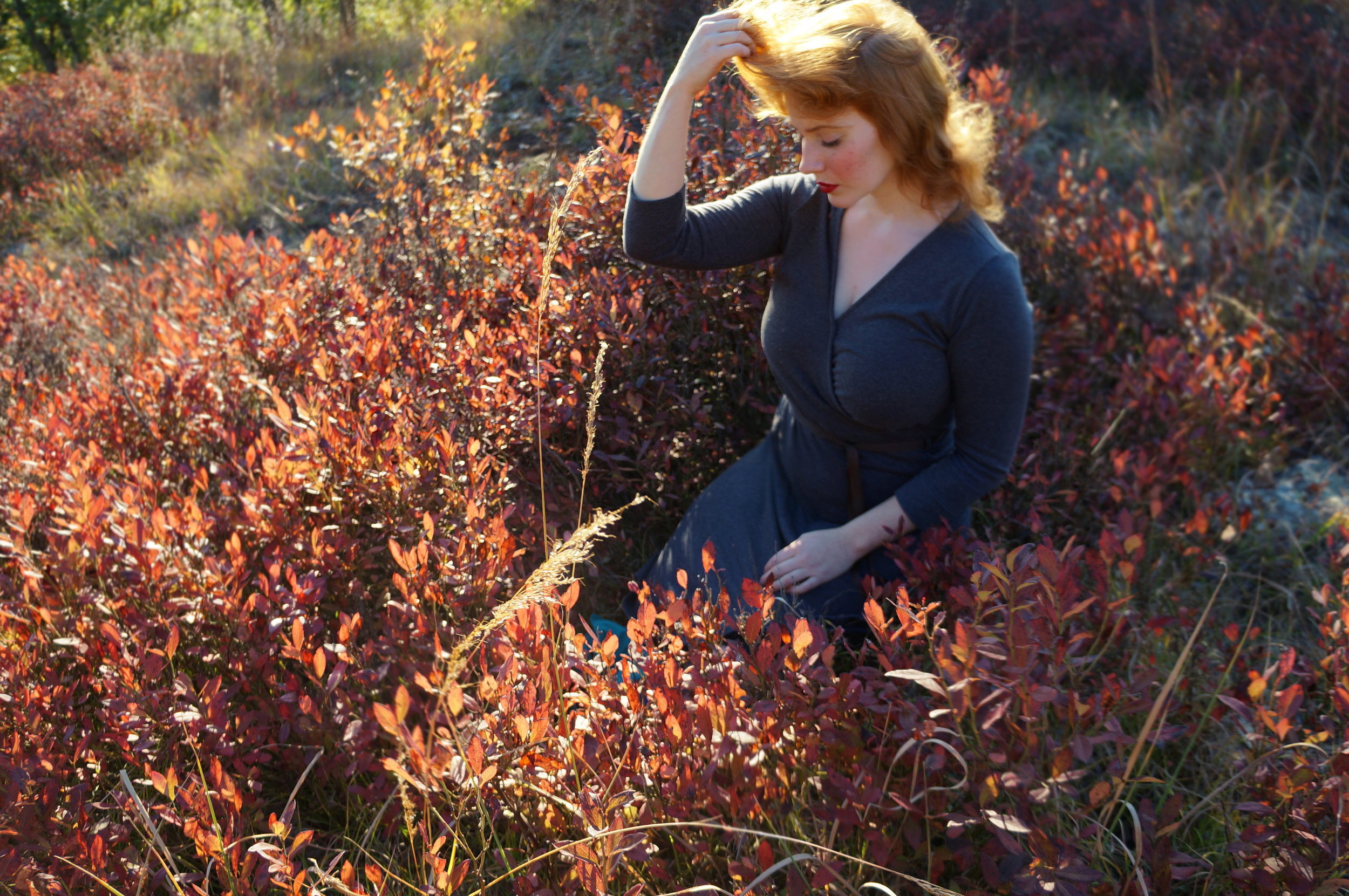 Crimson Blueberry Brush