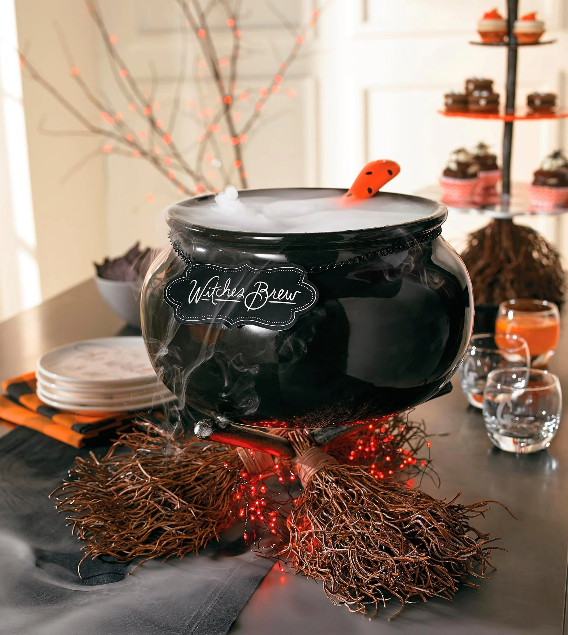  Witches Brew Serving Cauldron.  Image from grandinroad.com.  