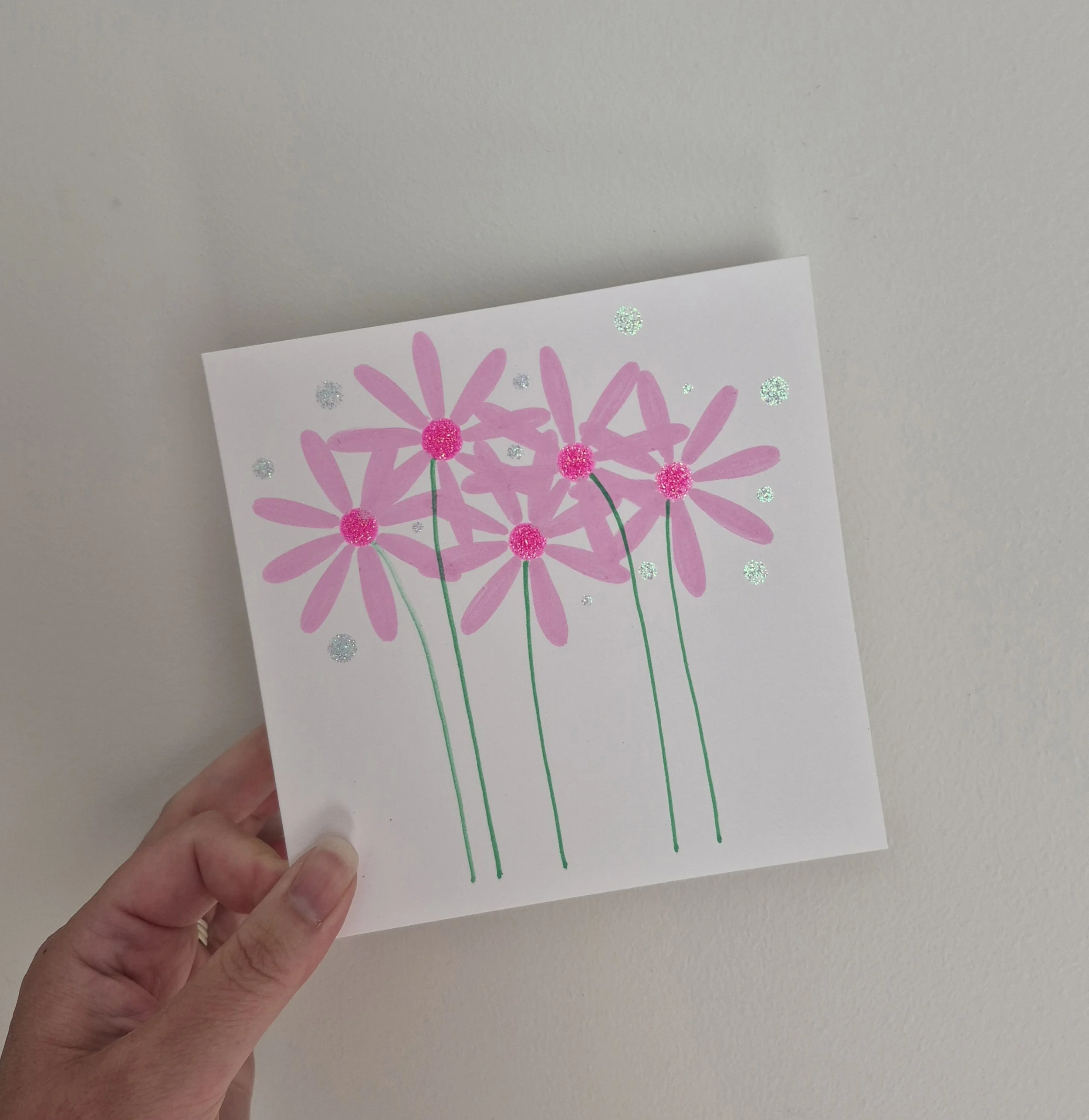 MIXED FLOWER CARD