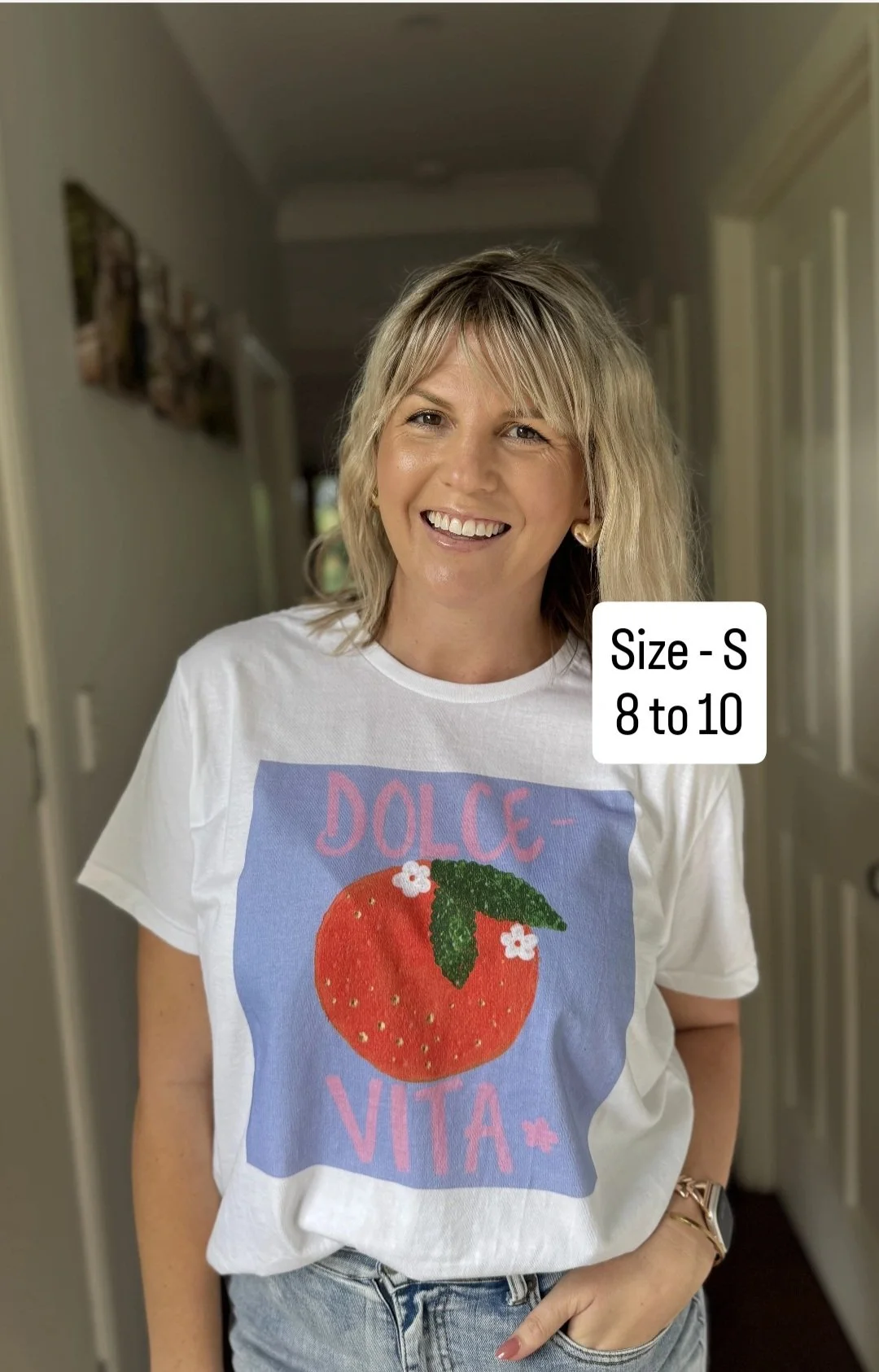 T-SHIRT - DOLCE VITA (SMALL)