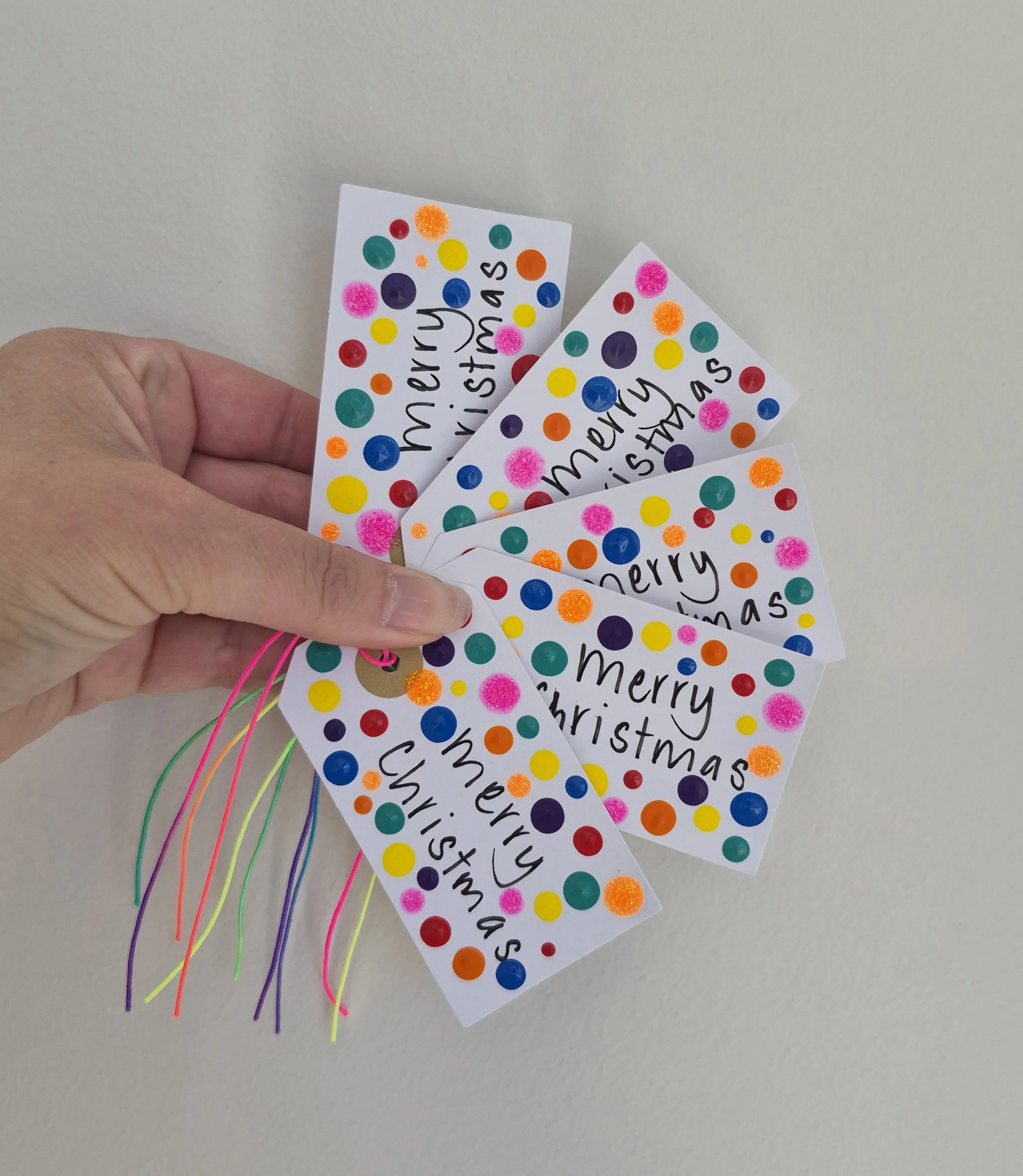 MINI GIFT TAGS - MERRY CHRISTMAS