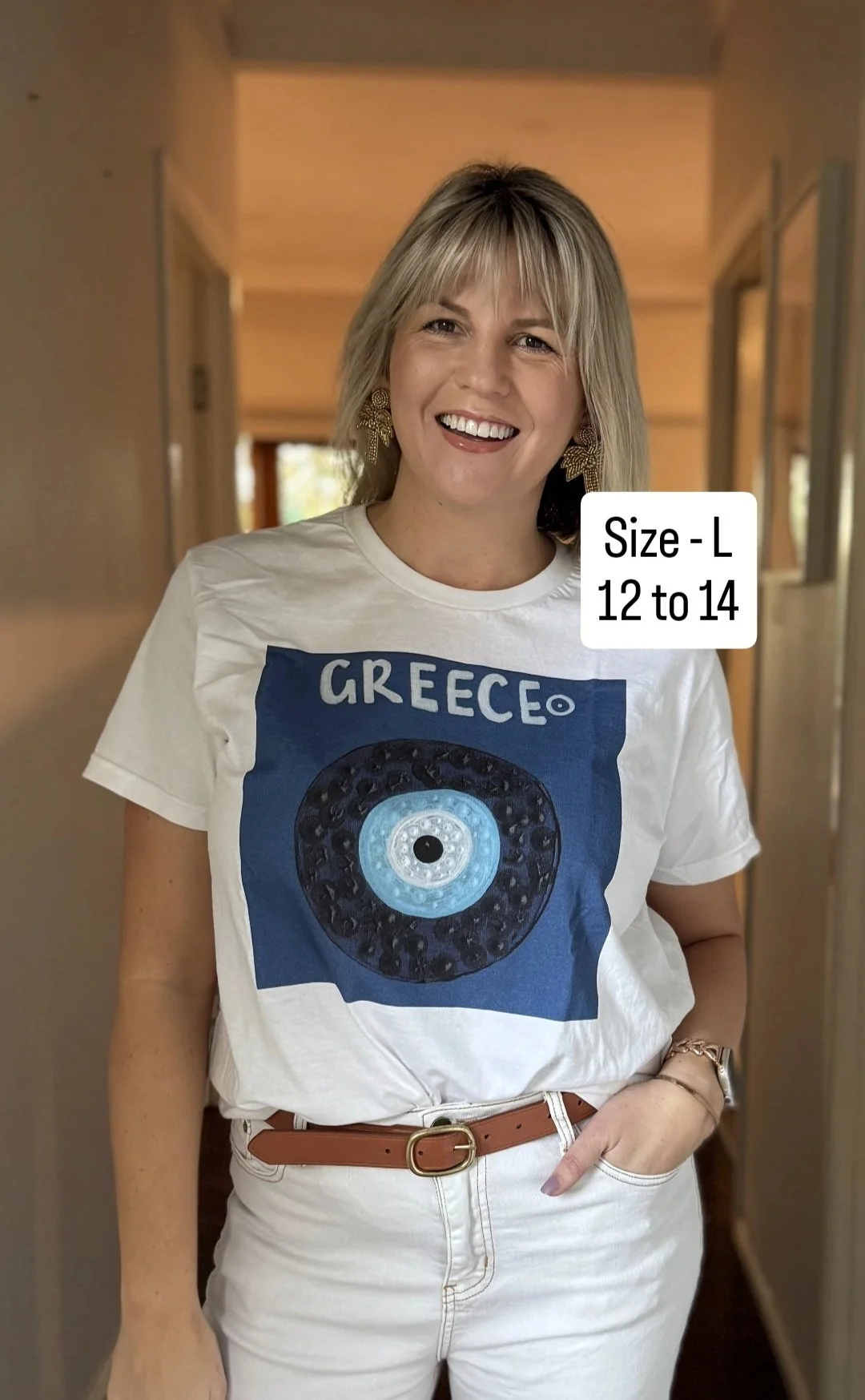 T-SHIRT - GREECE (LARGE)
