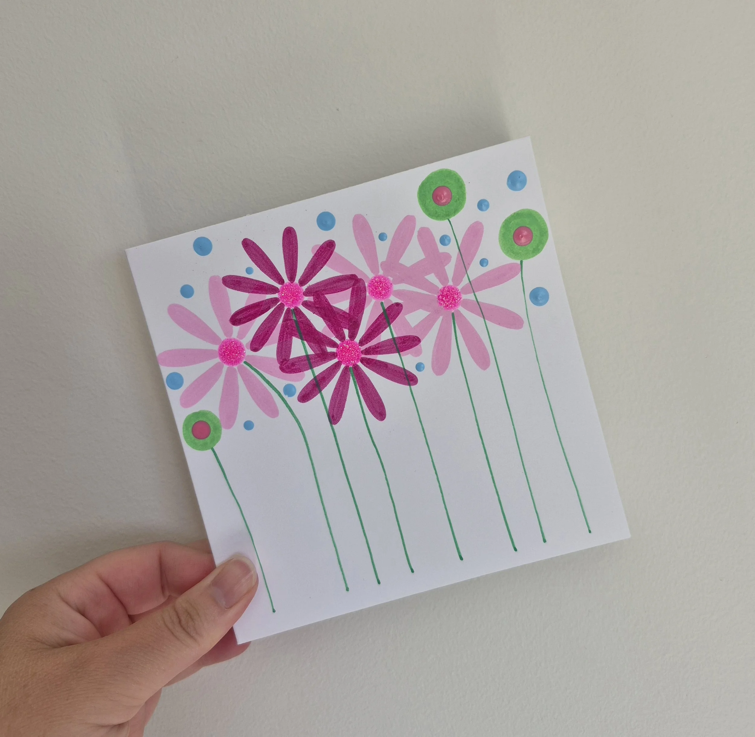 MIXED FLOWER CARD