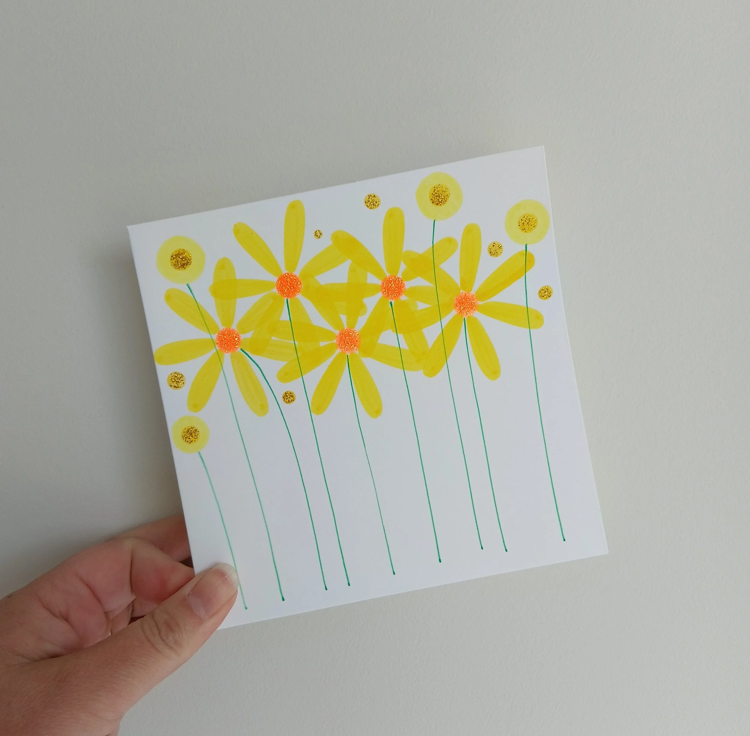 MIXED FLOWER CARD