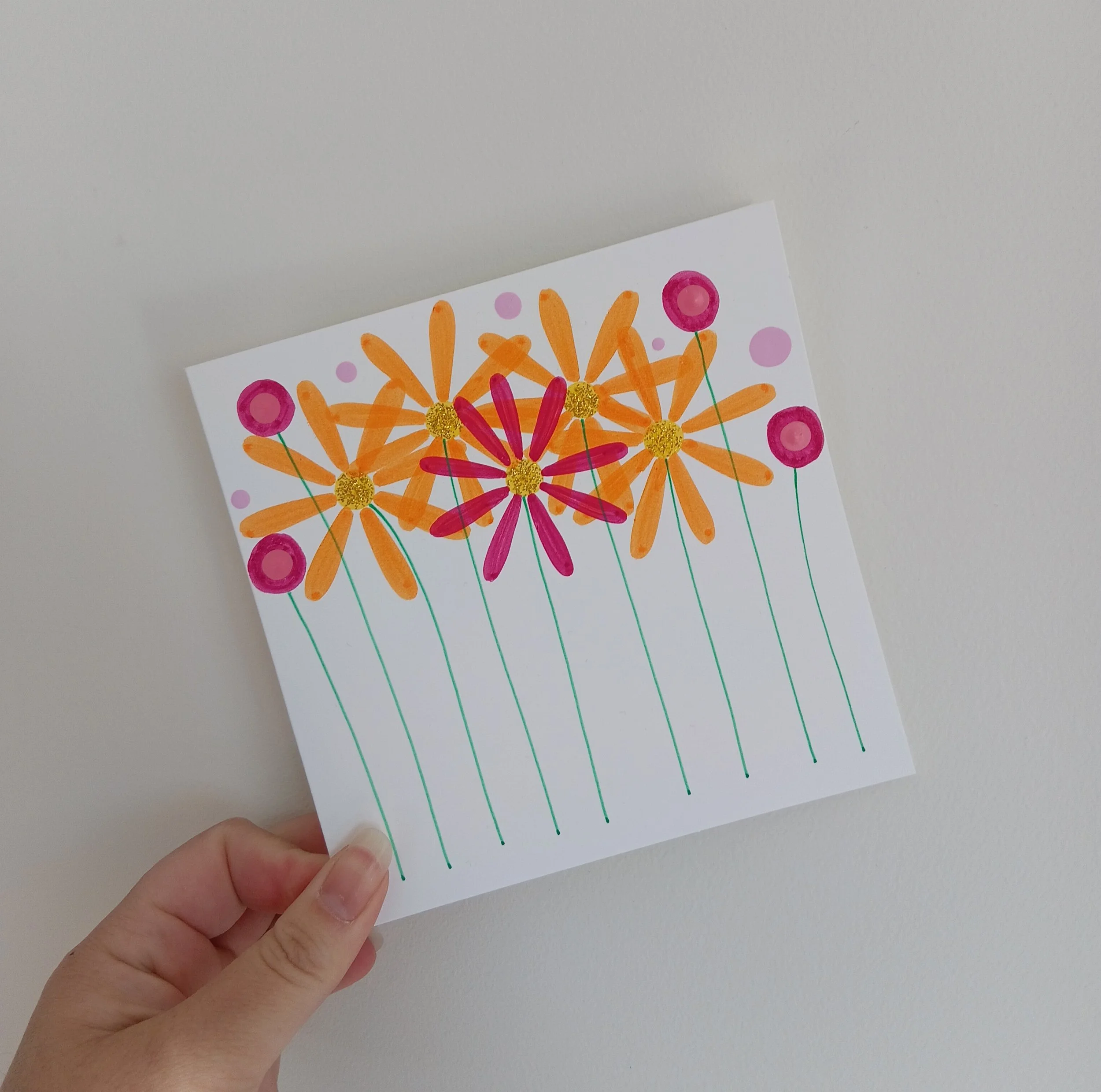 MIXED FLOWER CARD